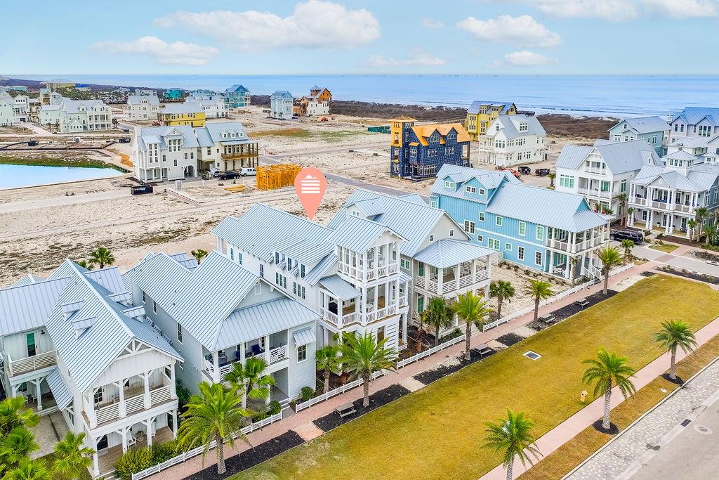 Salty Beaches, Aerial View