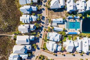 Sea of Dreams  Keiras Pool, Aerial View