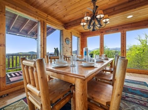 Dining table and chairs