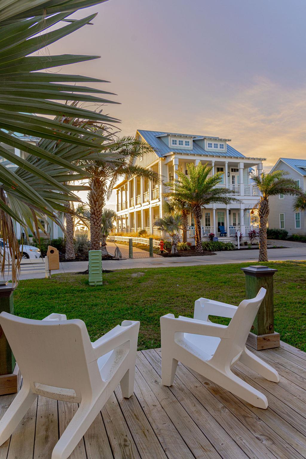 View From Shared Lawn