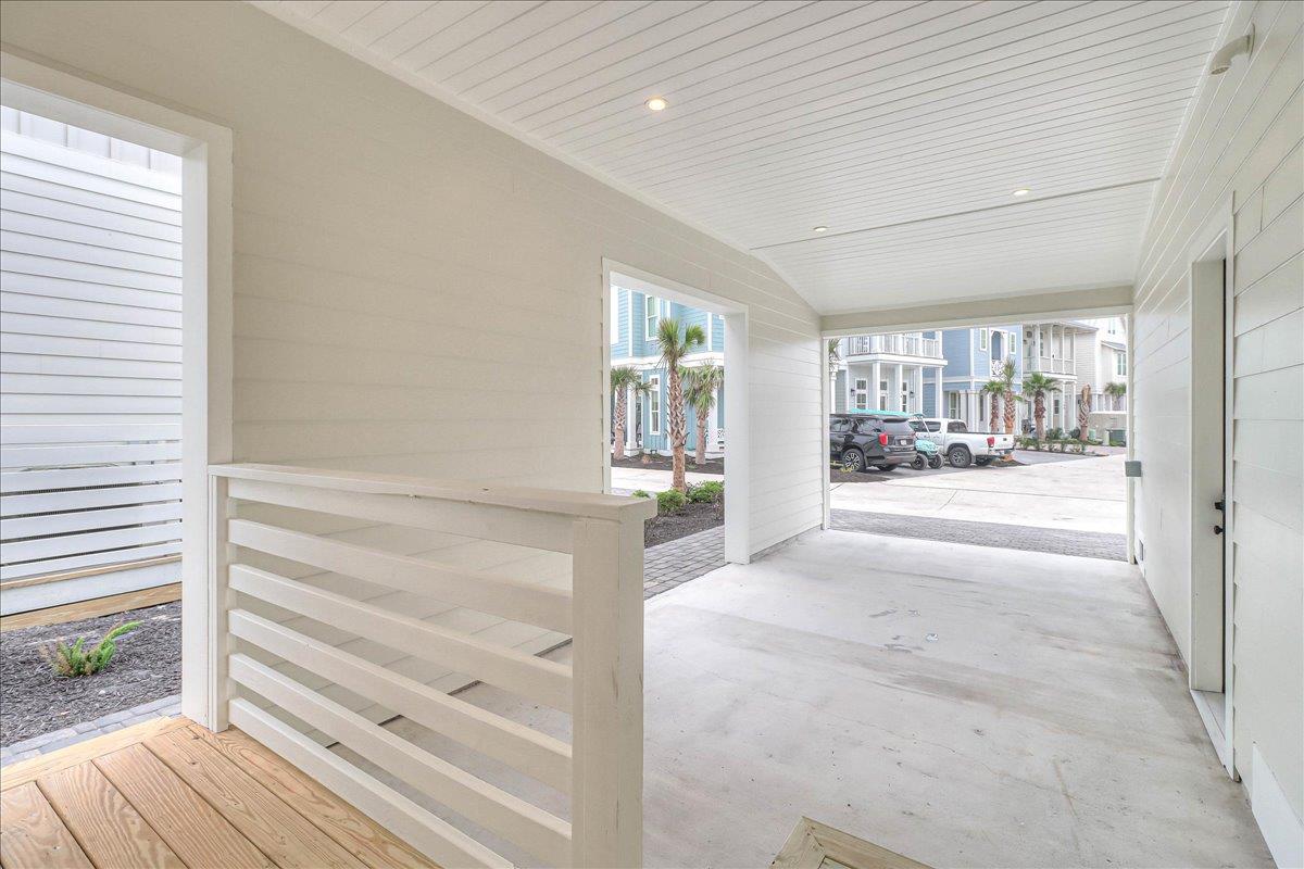 Carport  Back Entrance