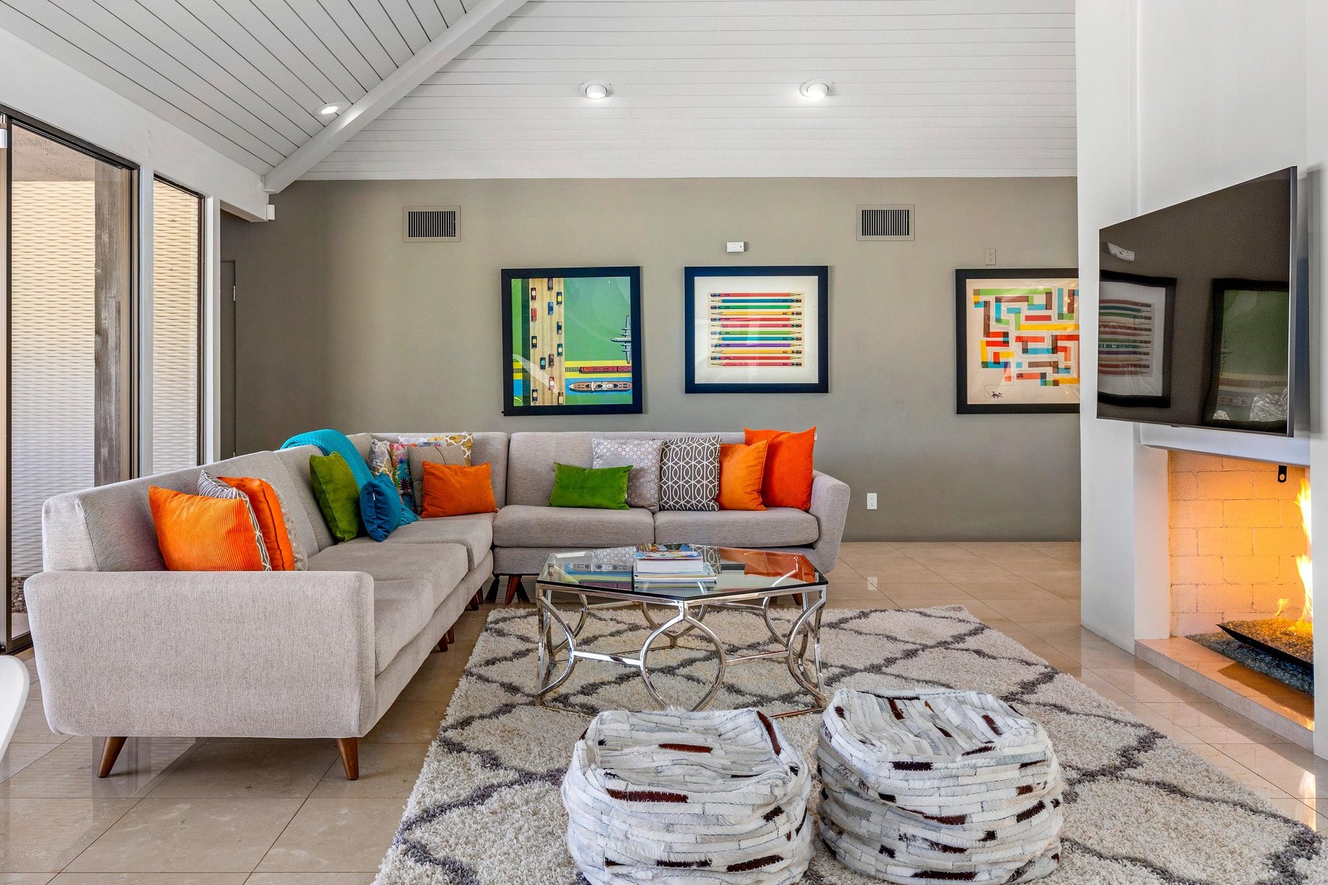 Midcentury sofa
