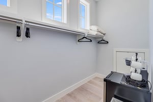 Primary King Closet W Mini Fridge  Coffee, 3rd Floor