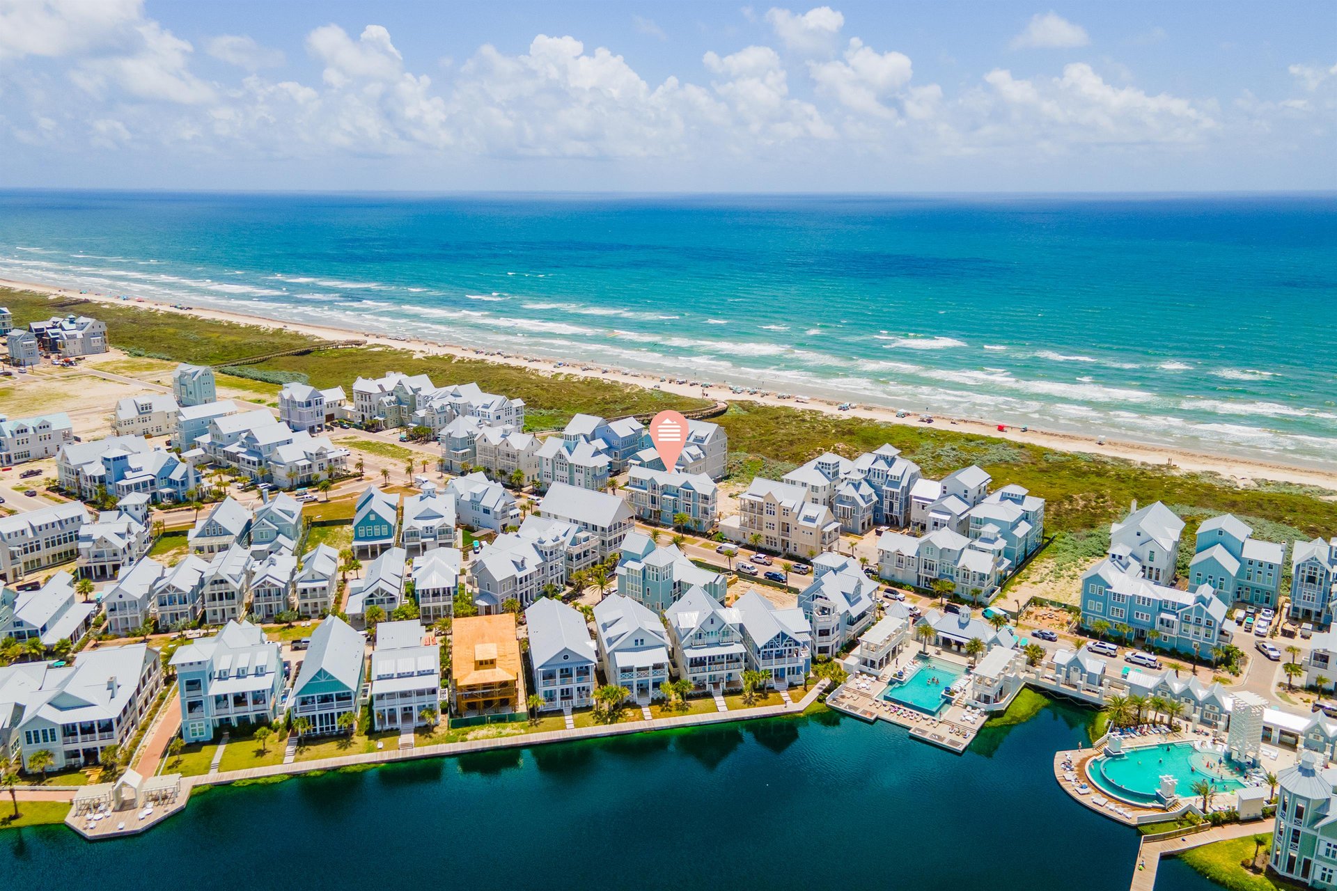 Aerial View, Location