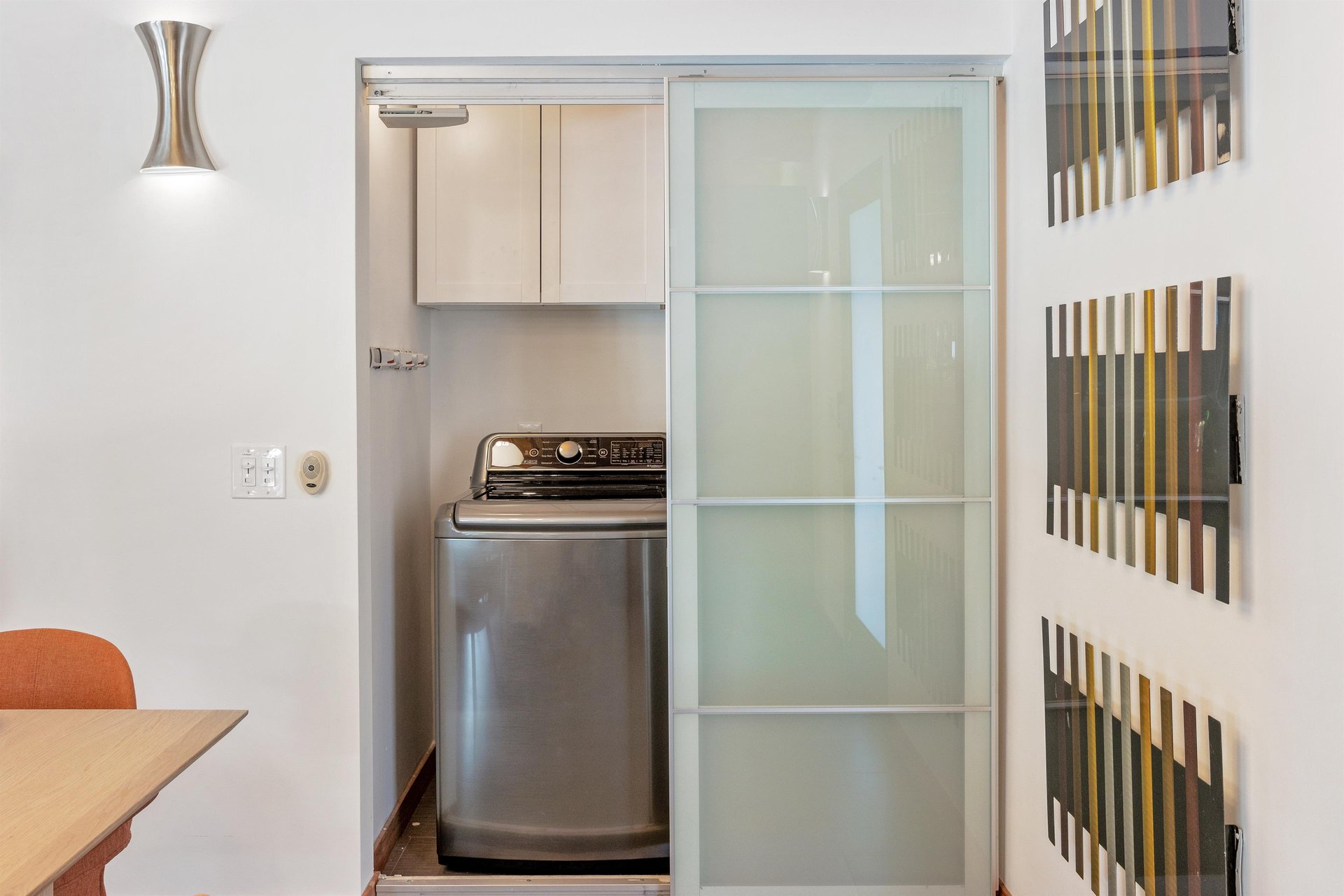 Upgraded washer and dryer