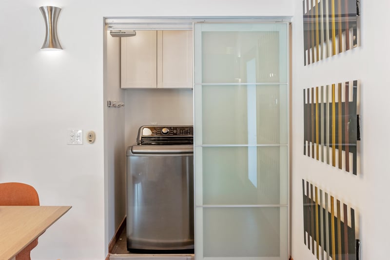 Upgraded washer and dryer