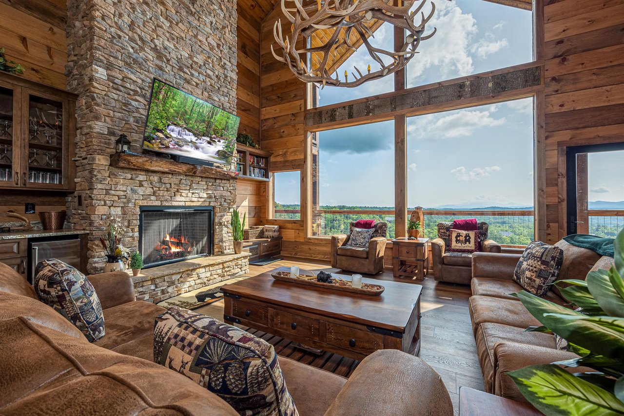 Living Room Fireplace Area