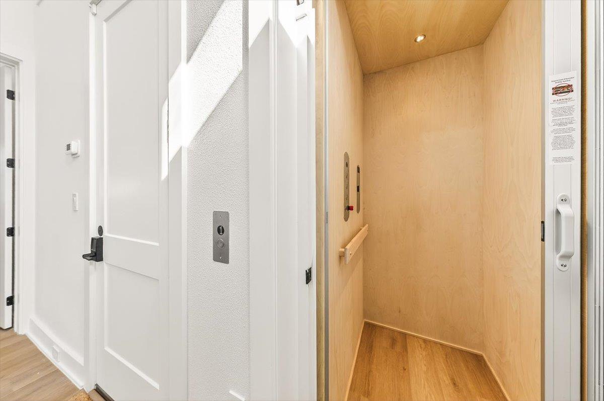 Elevator to All Three Levels