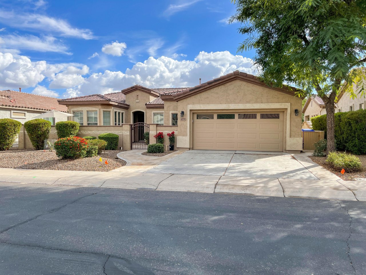 Trilogy vacation home as seen from the street