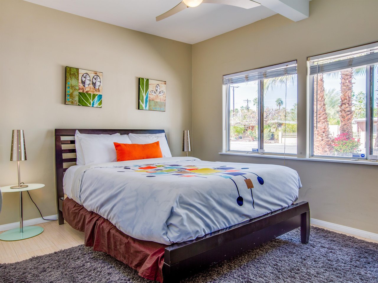 Charming bedrooms