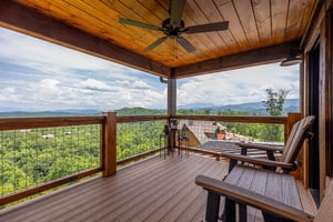 Private Deck off King Bedroom