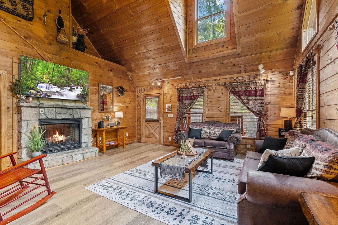 Living Room Fireplace Area