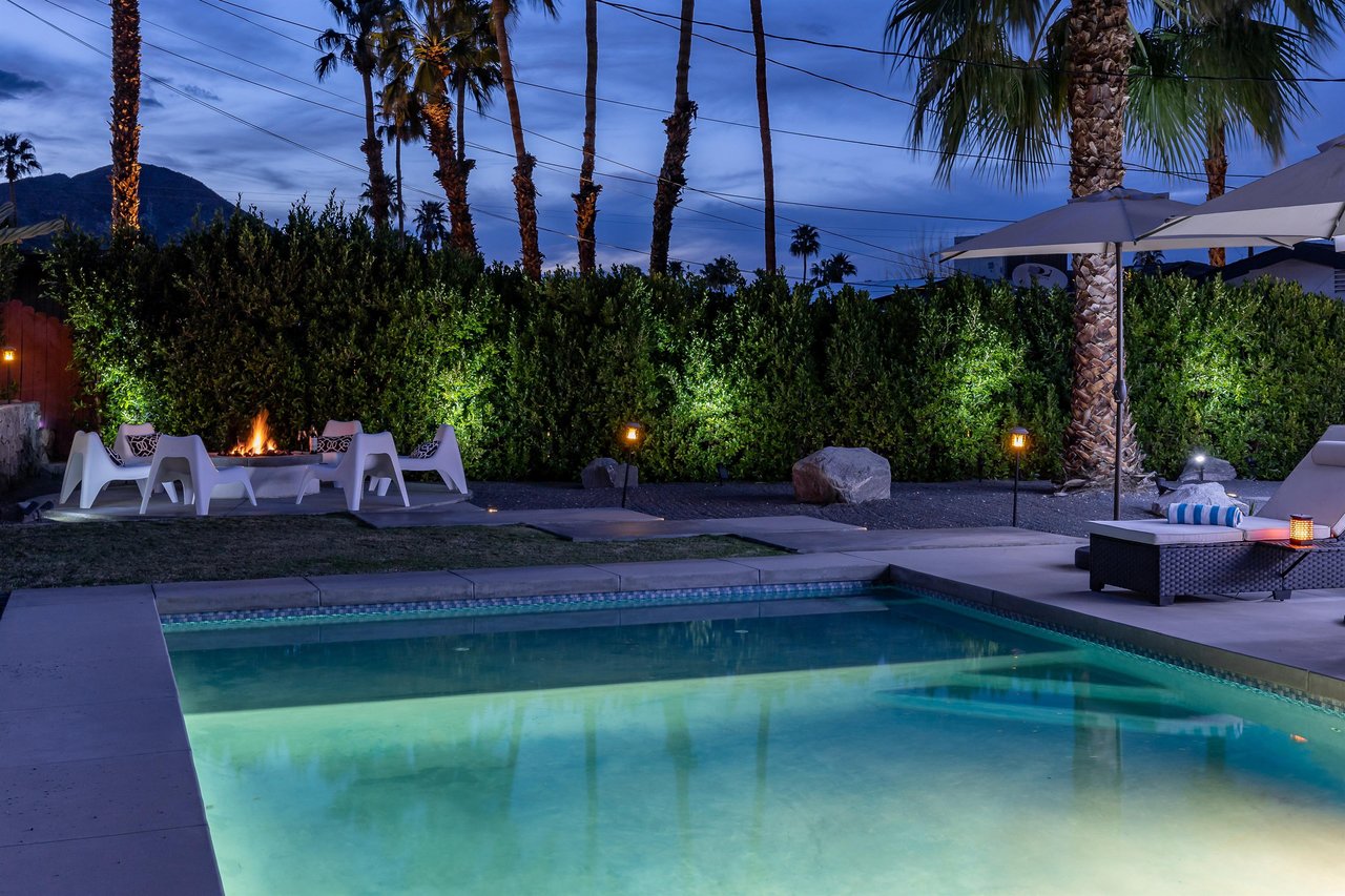 Beautiful backyard