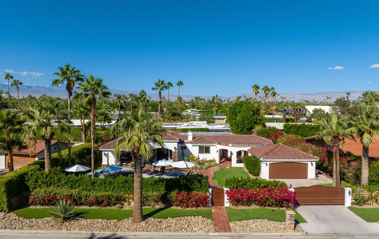 Aerial views of Mirador Desert Oasis