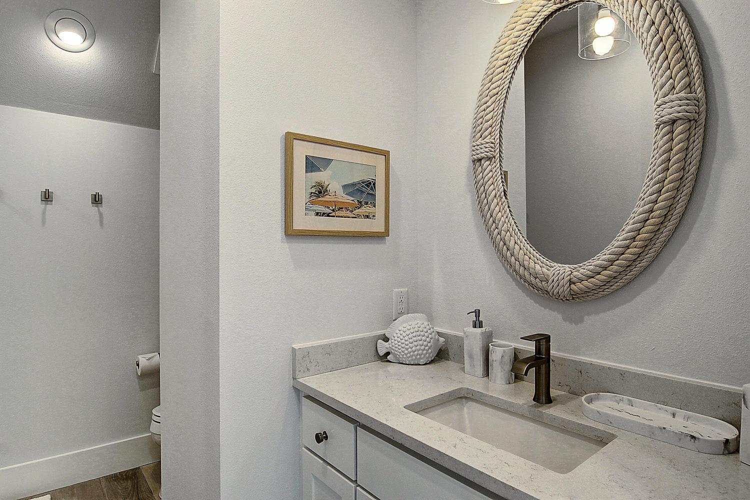 Shared Bathroom, King Bedroom  Bunk Room, 2nd Floor