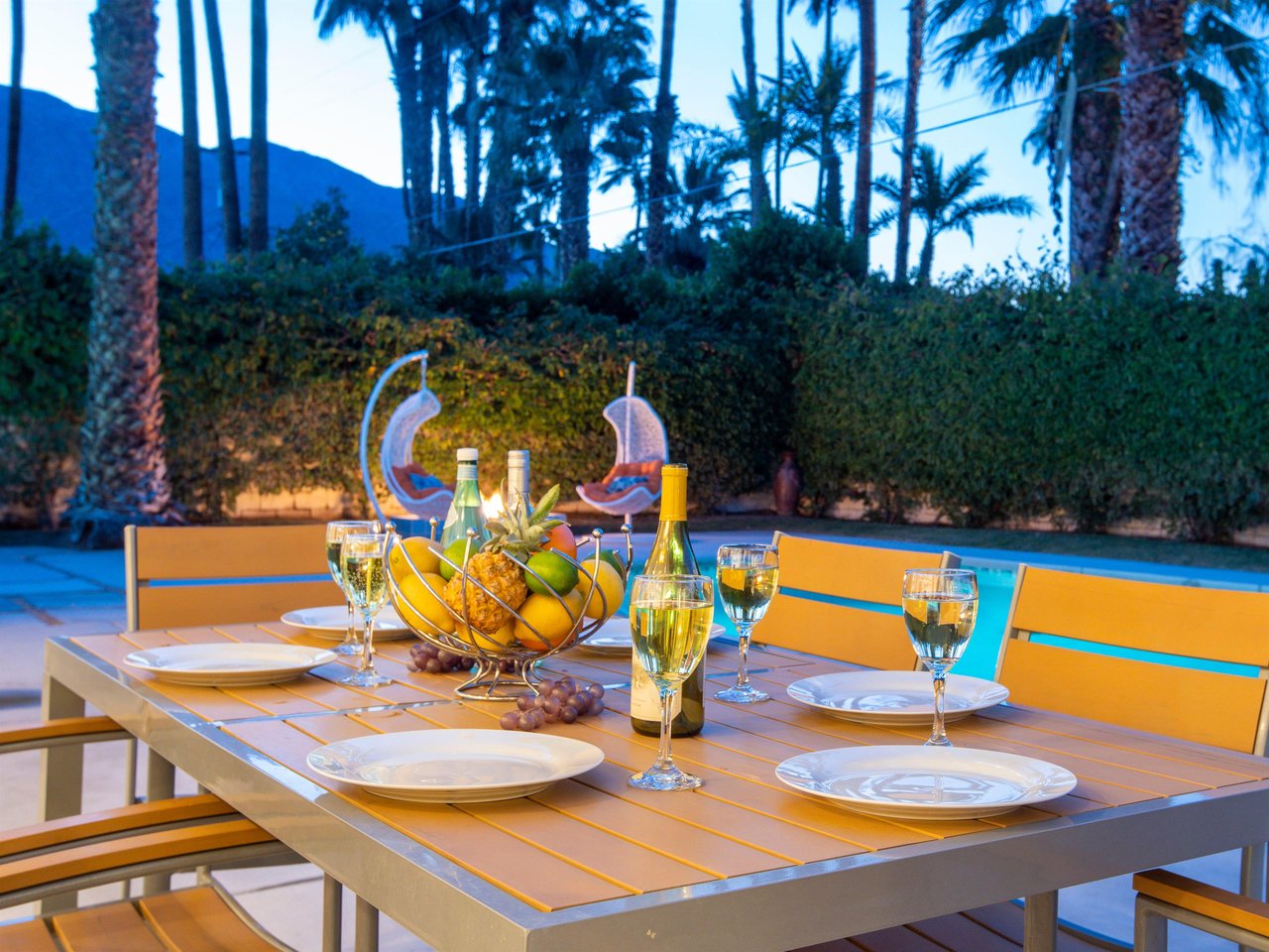 Dining on the Patio