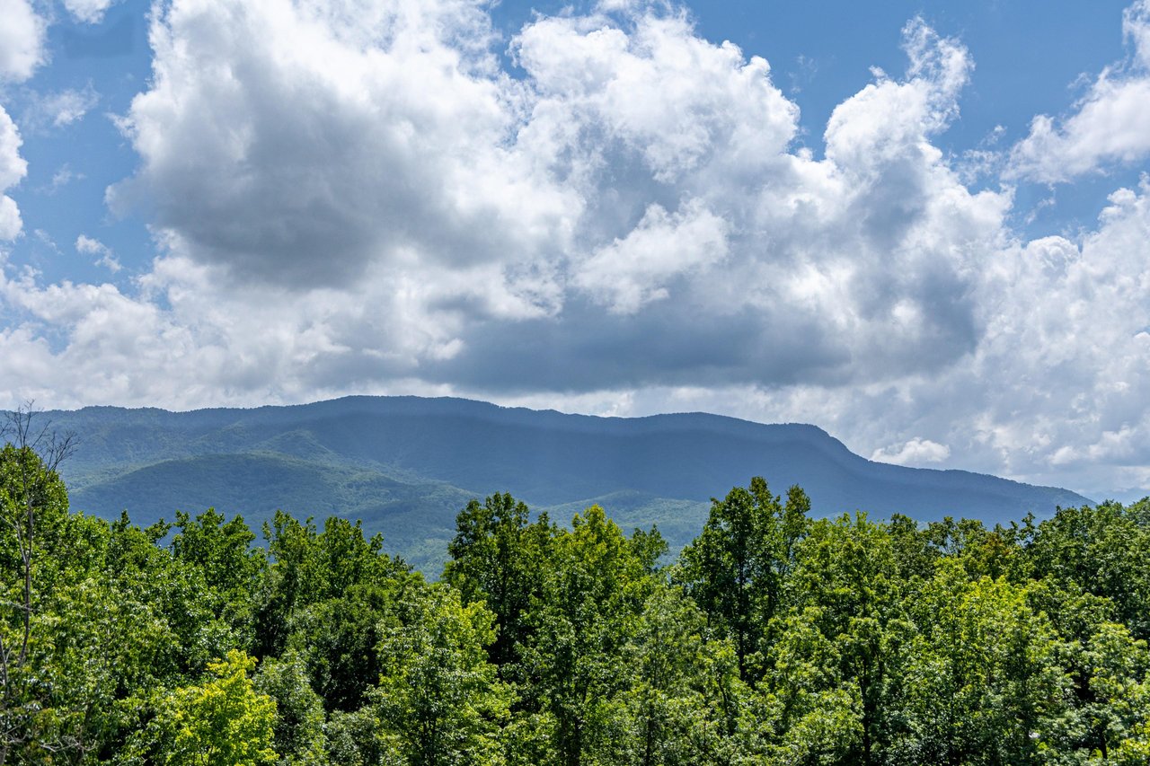 Mountain view from Twin Peaks cabin