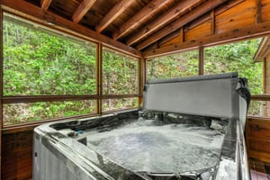 Covered Hot Tub