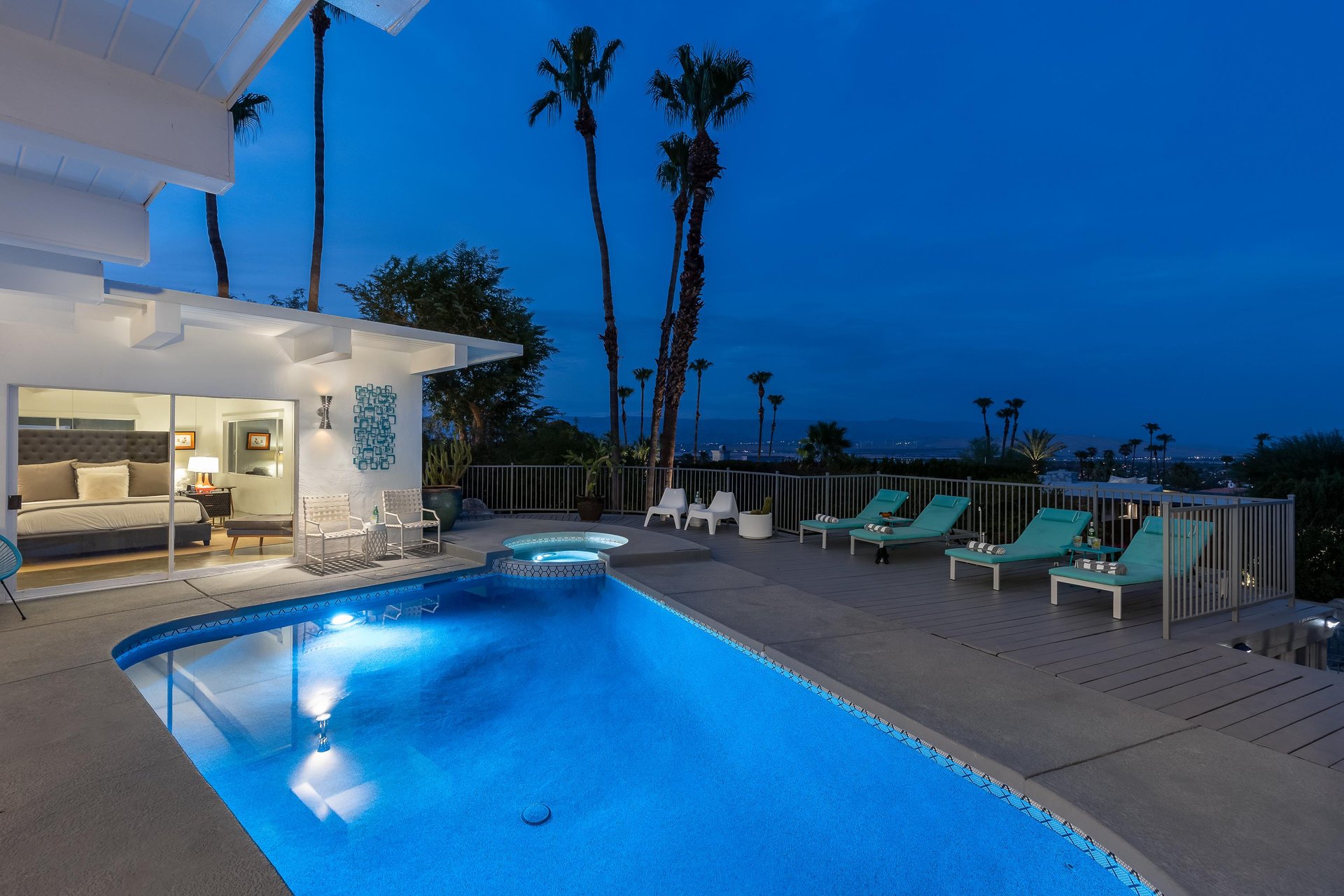 Swim under moonlit skies