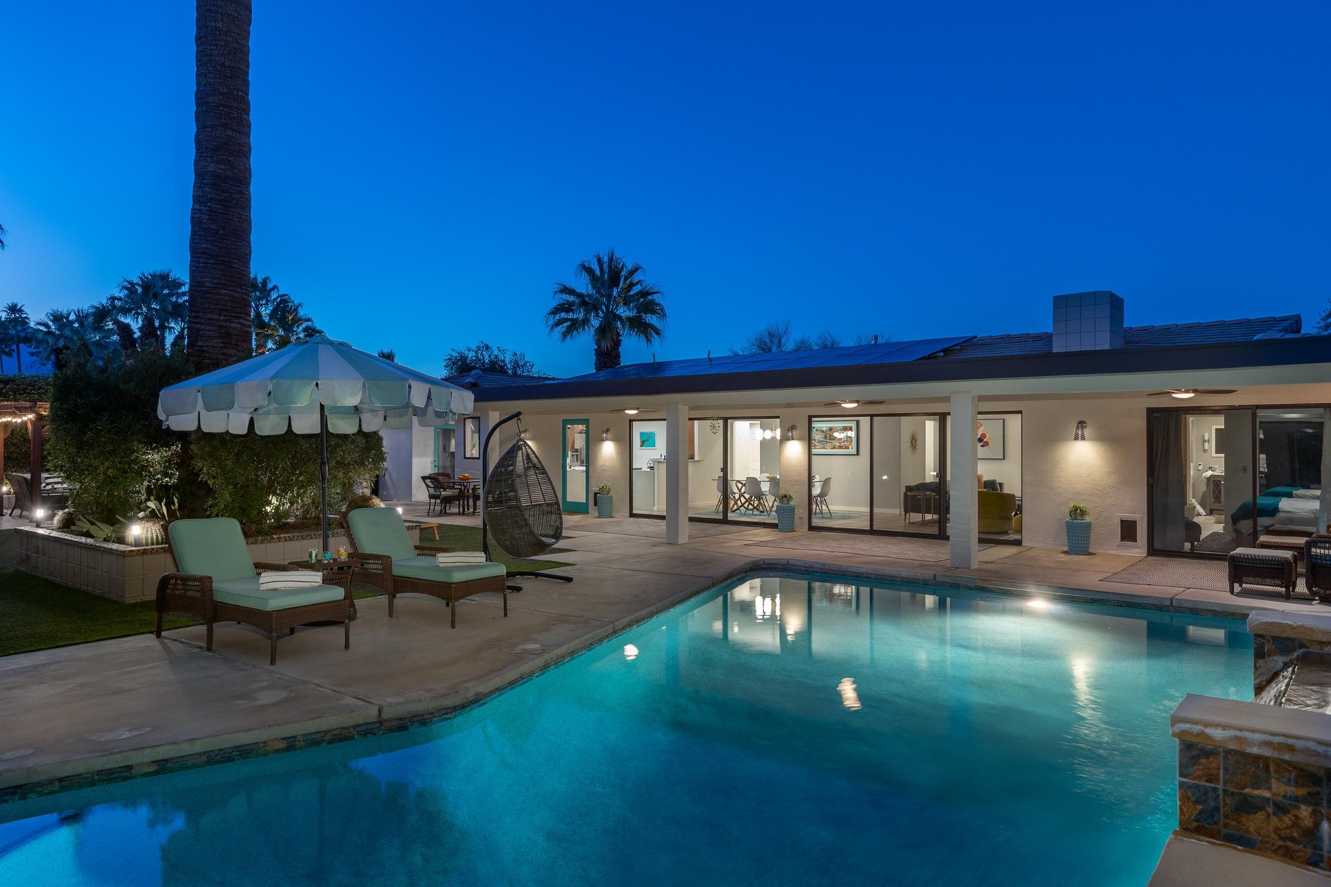 Swim under the stars