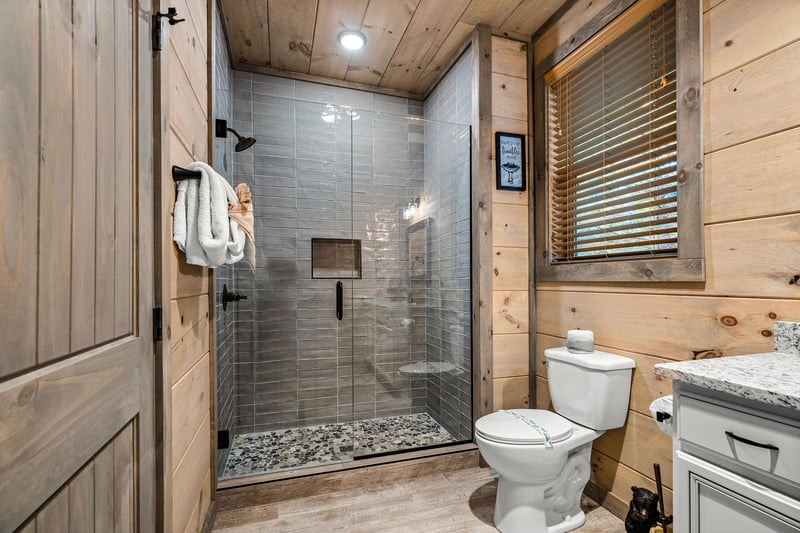 tile shower