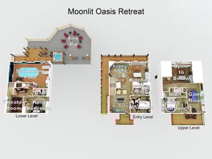 Moonlit Oasis Retreat Floor Plan