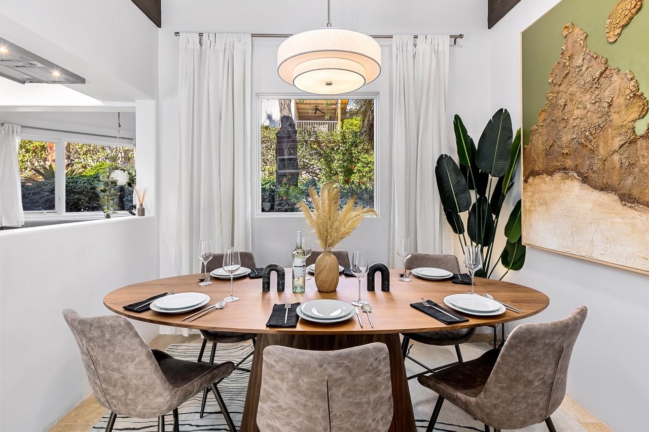 Indoor Dining for Six