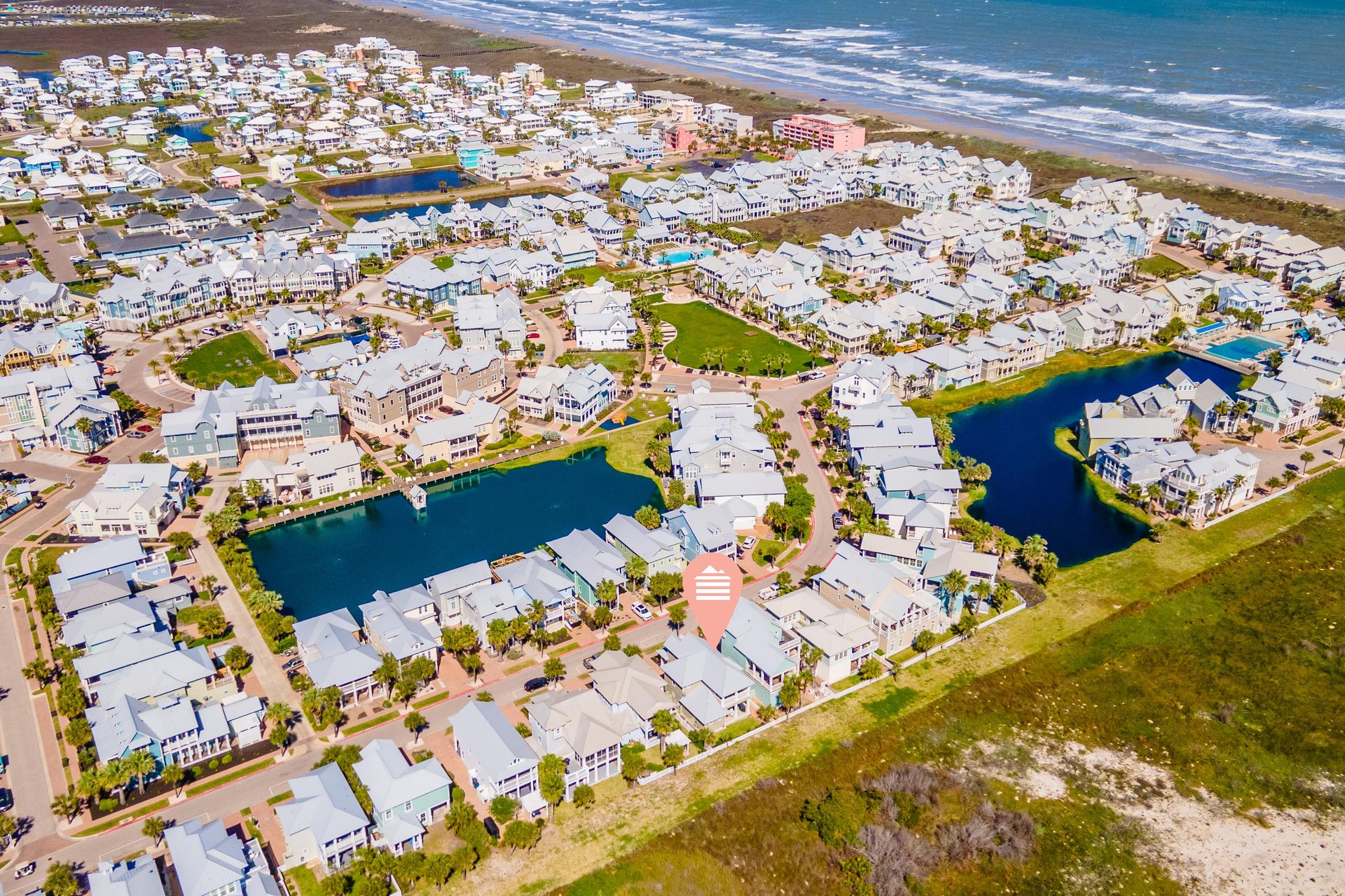 Sunny Days, Aerial View