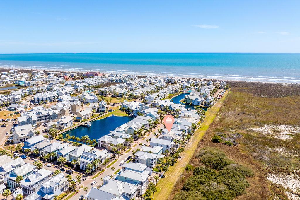 Star Island, Aerial View