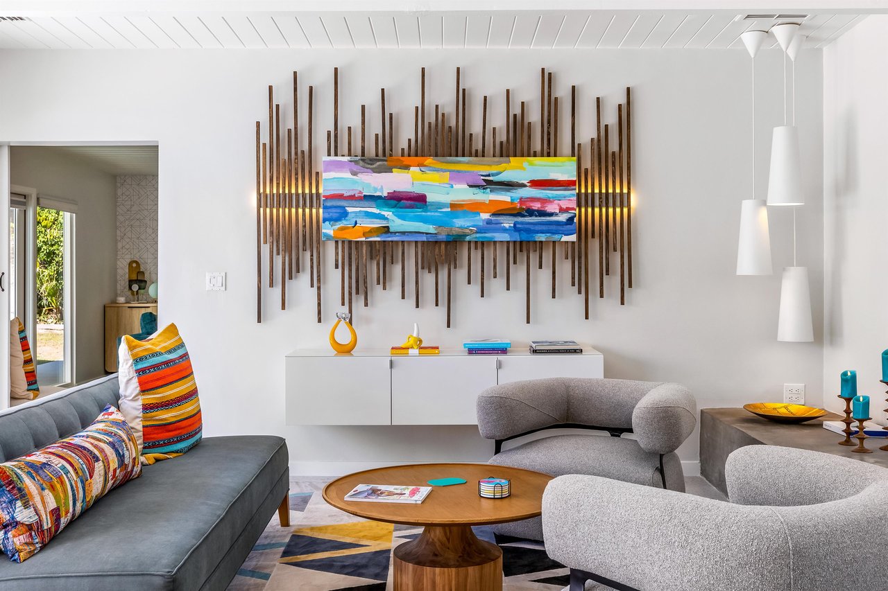 Modernized living room decor