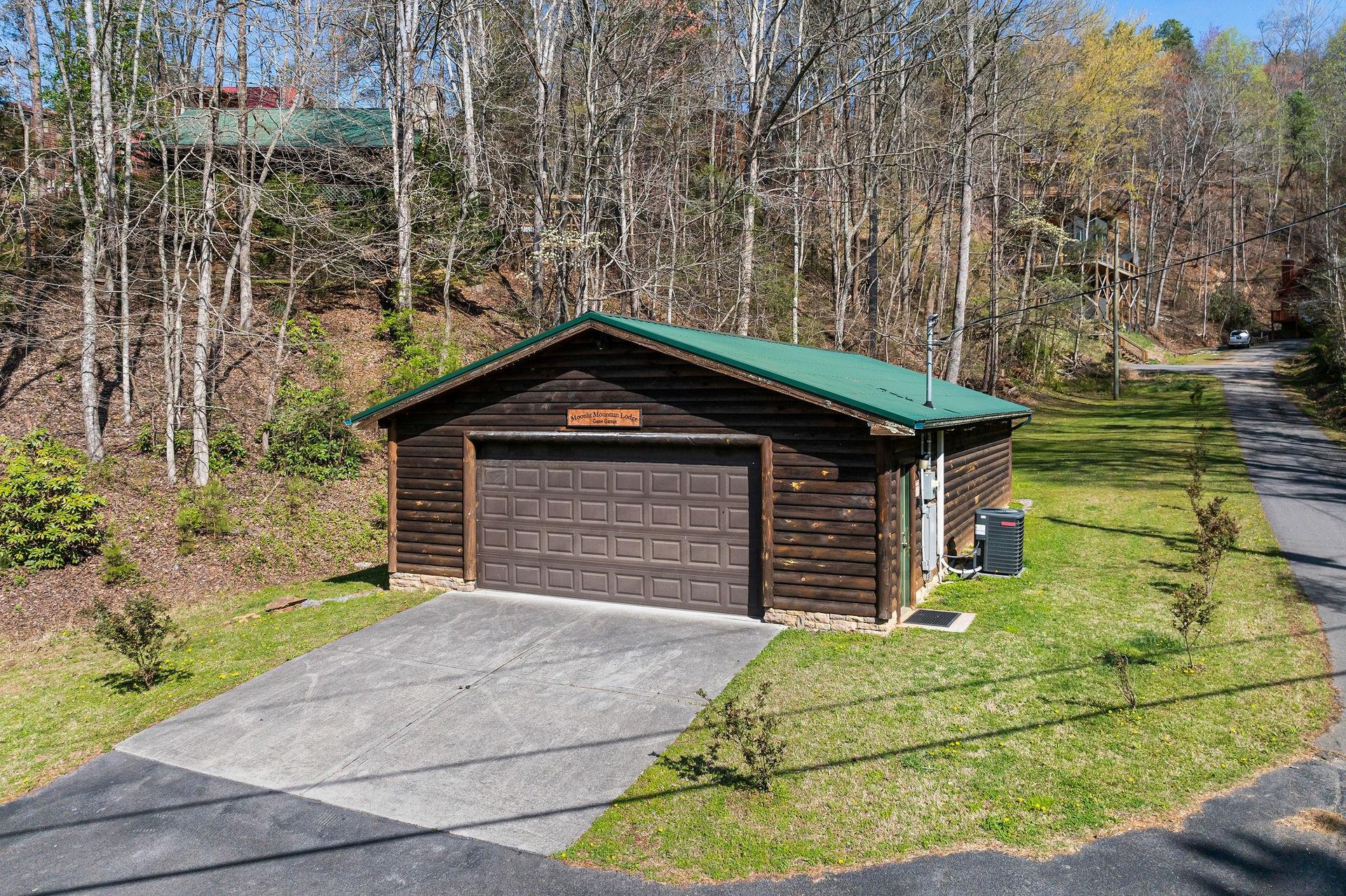 Garage turned into gaming area
