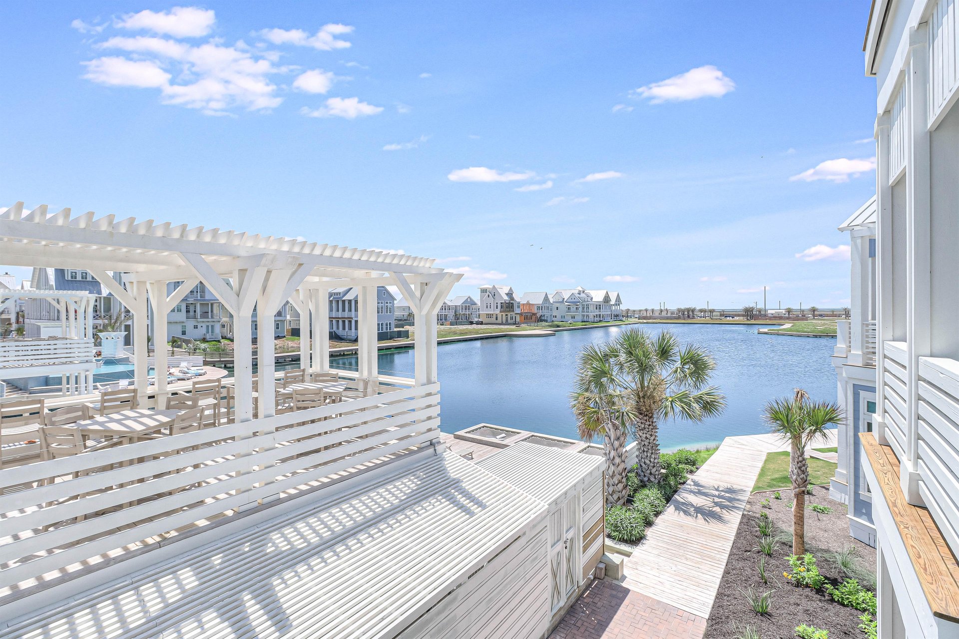 Side Balcony View, 2nd Floor