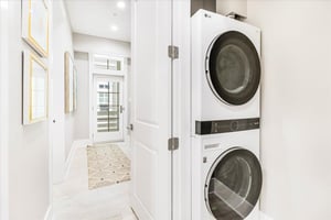 Hallway Laundry Closet