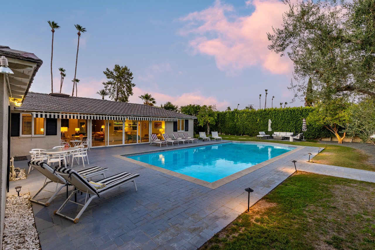 Relax and watch the stunning sunsets