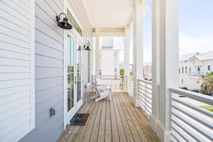 Primary King Bedroom with Deck Access, 2nd Floor