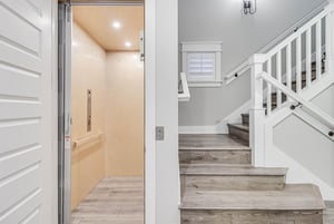 Elevator Access and Stairwell