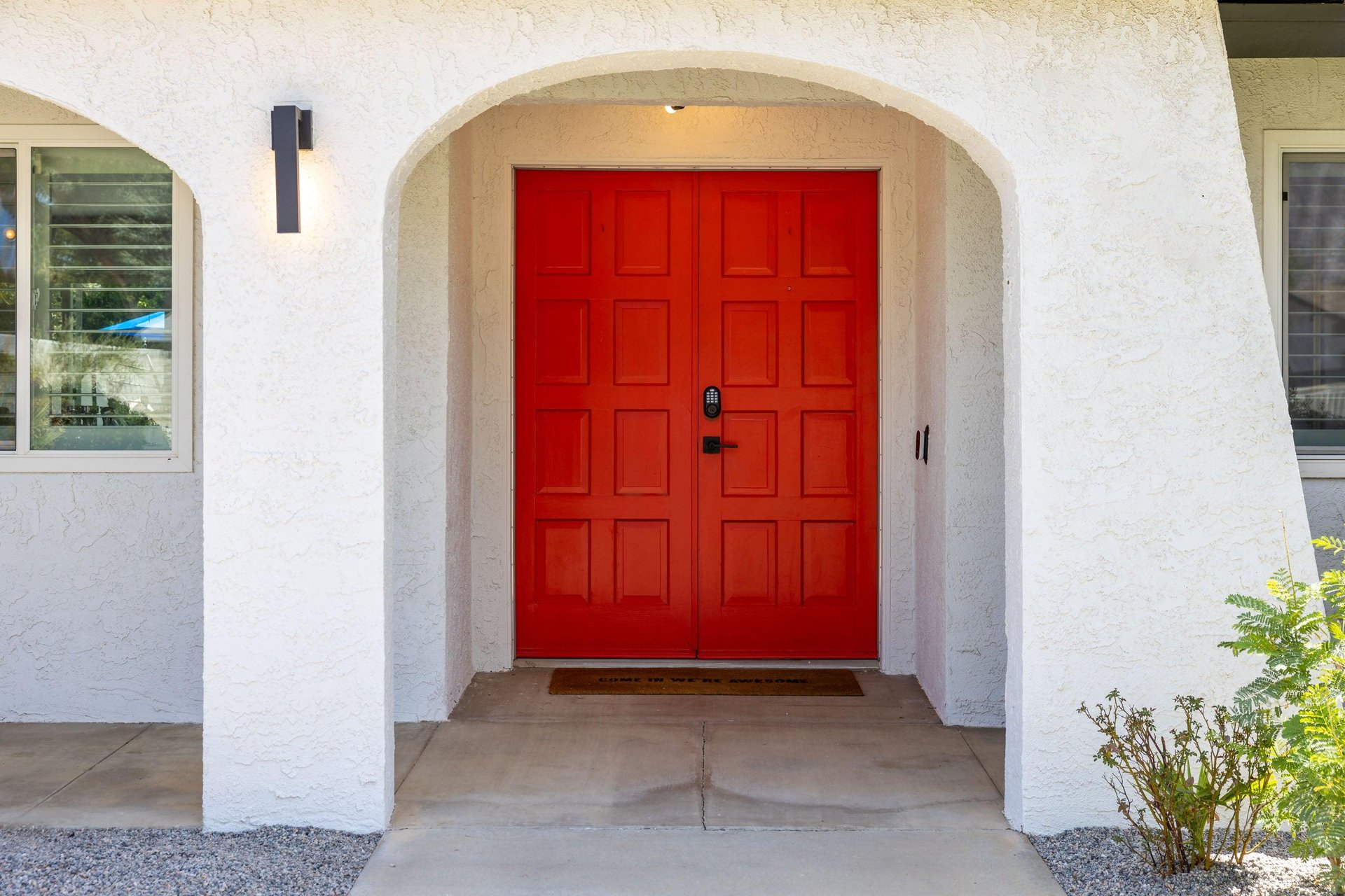 Come on in