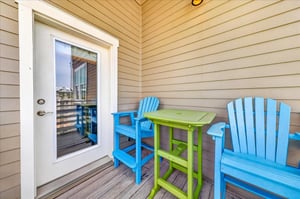 1st Floor, Second Living Area Balcony