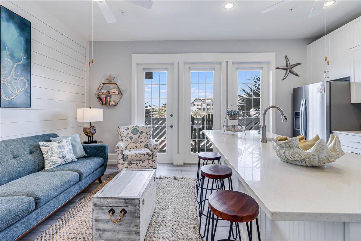 Living Room and Kitchen