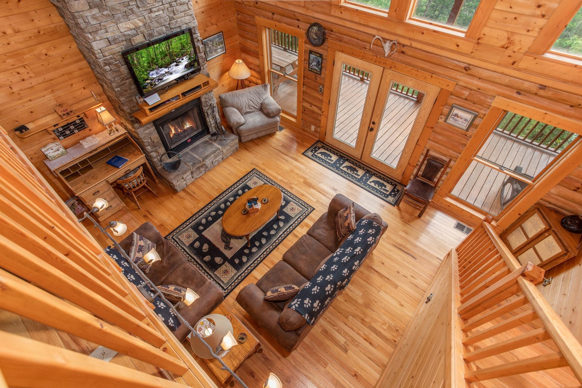 Living room view