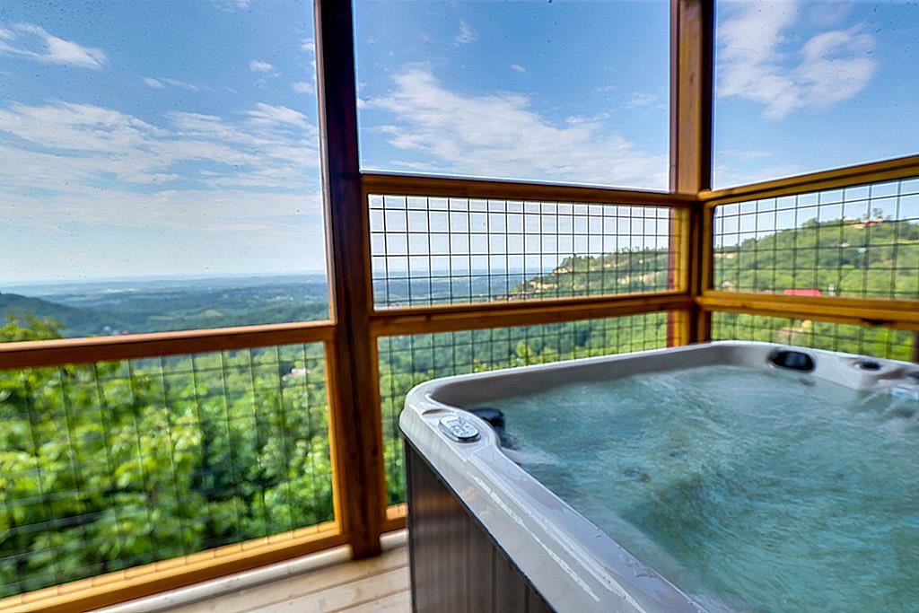Views from hot tub off deck