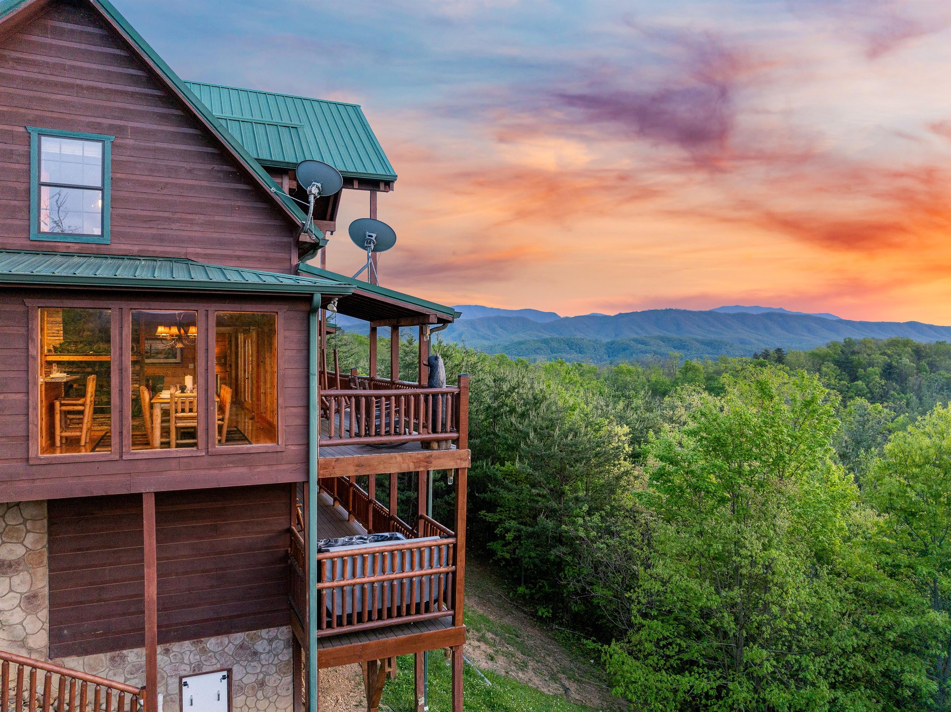 Side of Mountain Bliss cabin