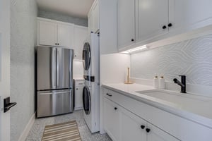 Laundry and Extra Fridge, 1st Floor