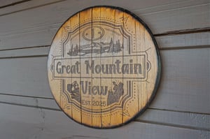 custom entrance decor