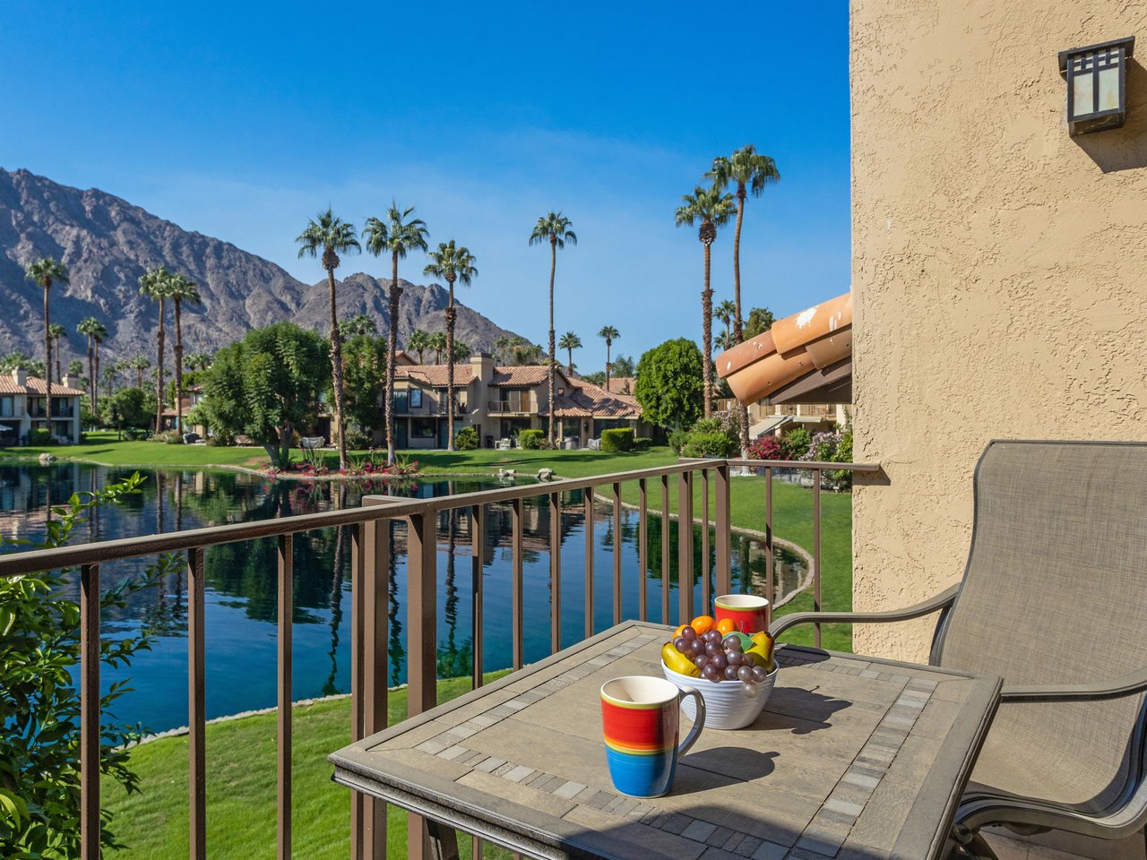 Take your morning coffee alfresco