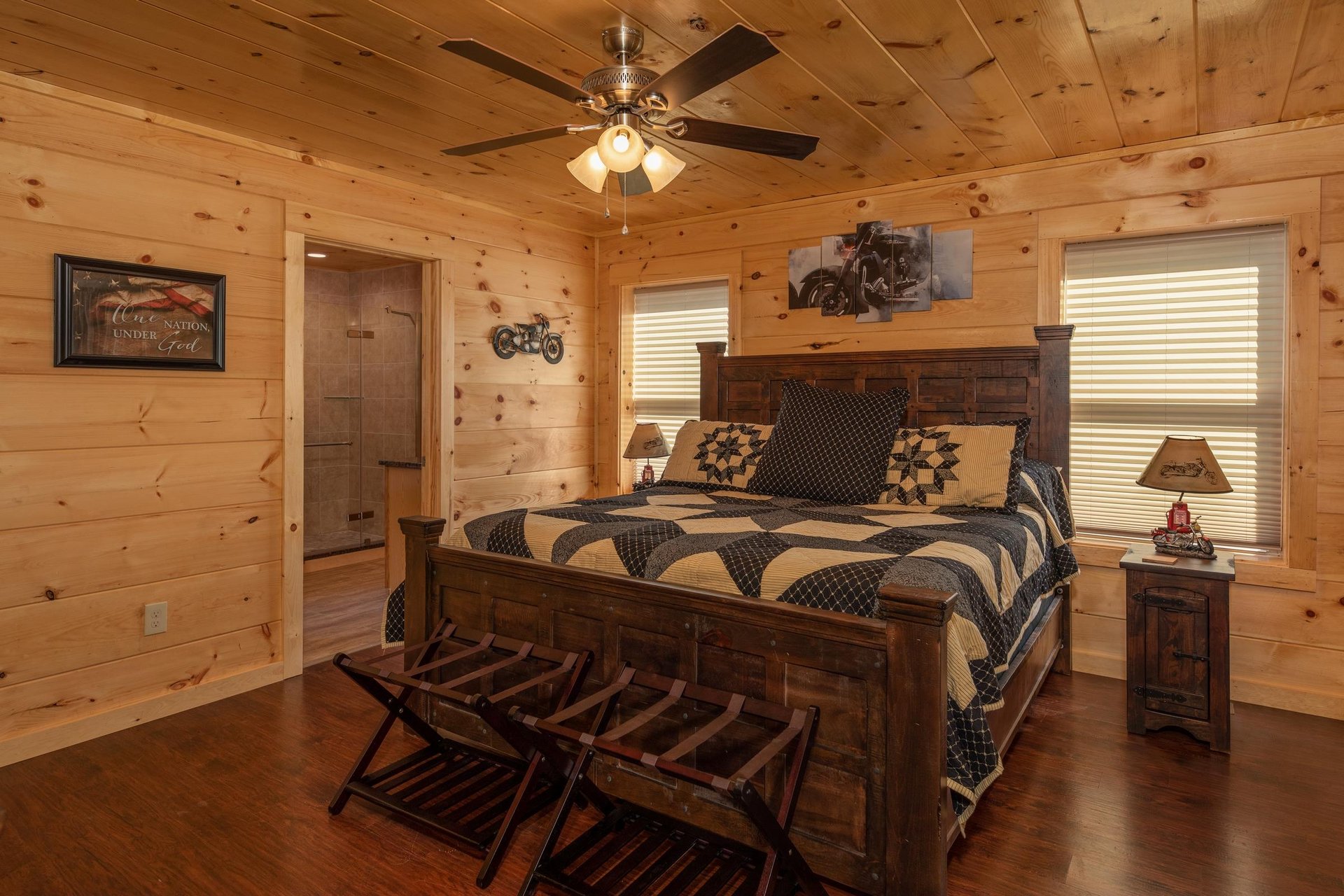 King bed