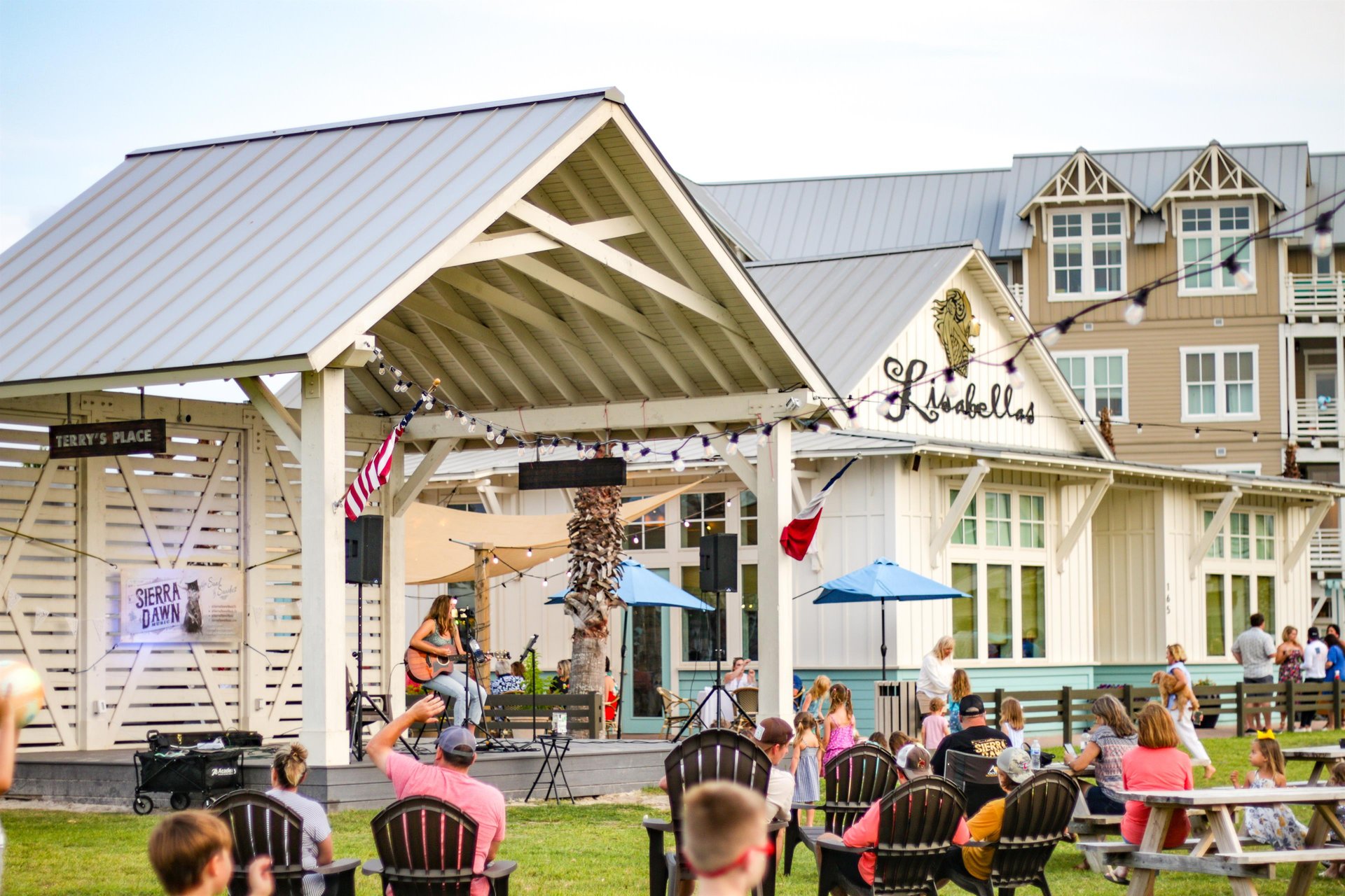 Terrys Place Outdoor Stage at North Town Center