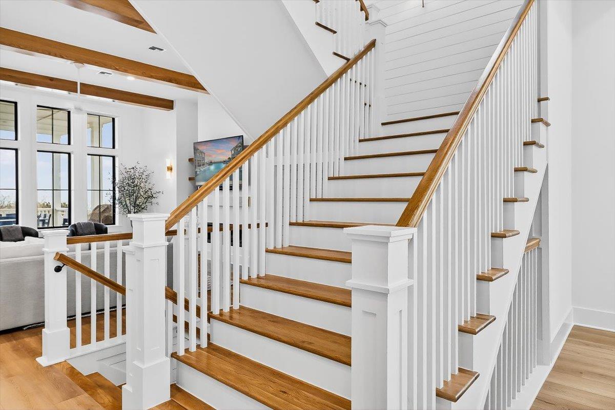 Stairs to Second Floor