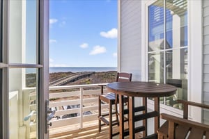 Gulf Facing Balcony off Kitchen