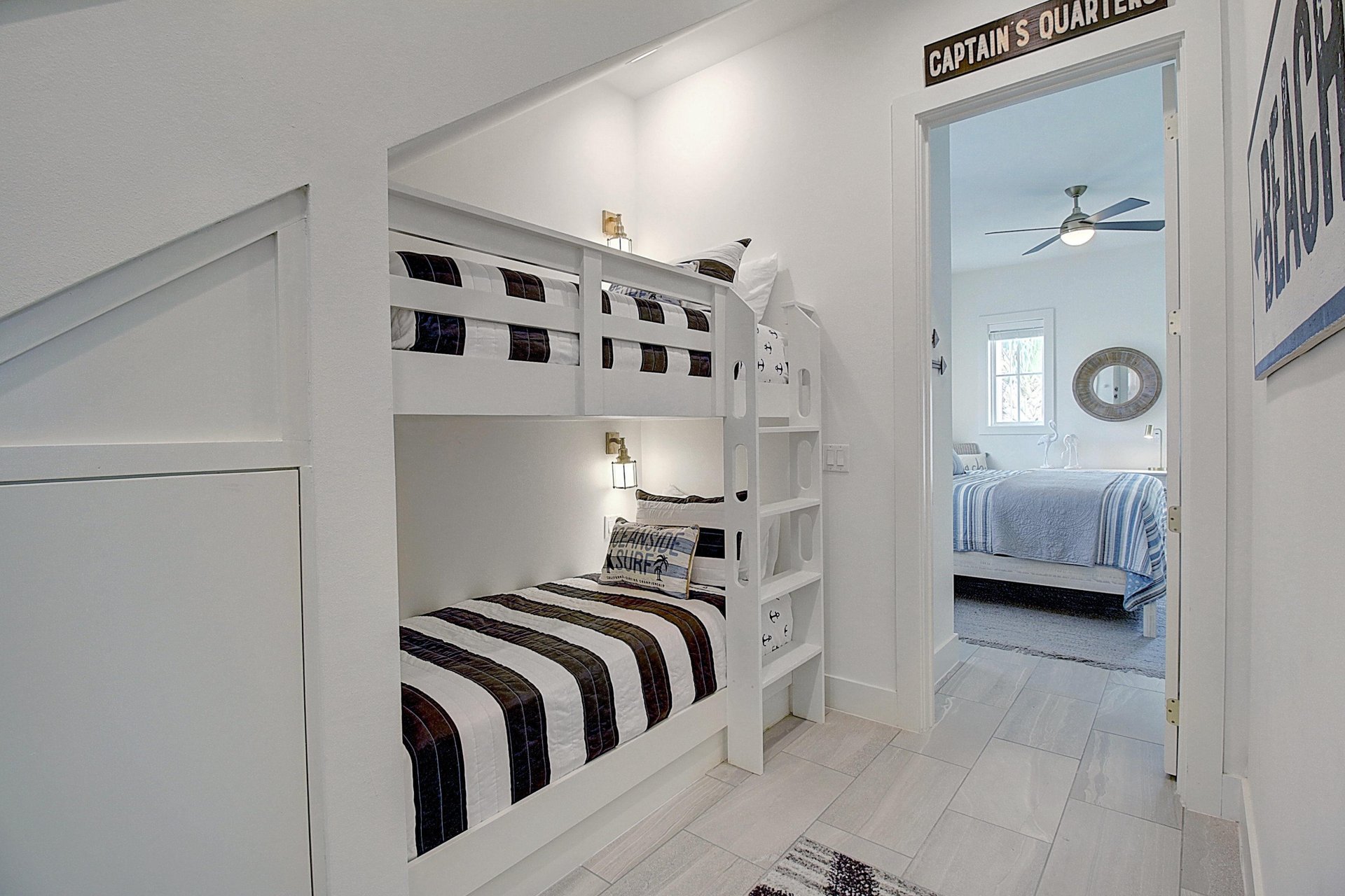 Twin Bunk Bed, 1st Floor Hallway